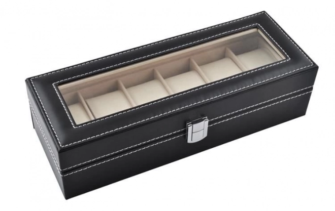 Organisateur de montres 6 compartiments