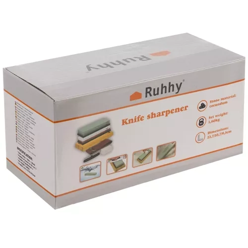 Affûteur de couteaux-2 pierres+accessoires Ruhhy 23763