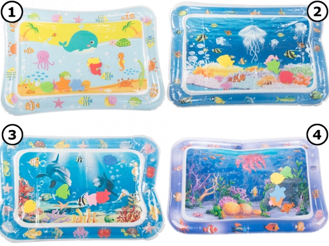 Tapis sensoriel aquatique gonflable pour tout-petits