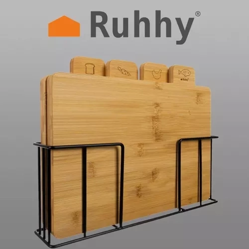 Planche en bambou - 4 pcs. Ruhy 19338