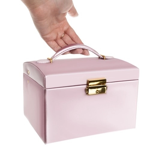 Boîte à bijoux/boîte - rose