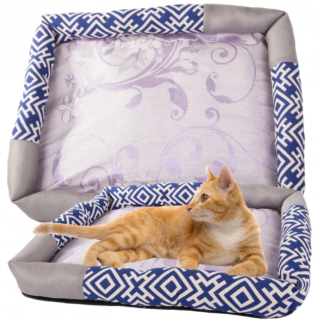 Panier à chat avec grattoir et enclos