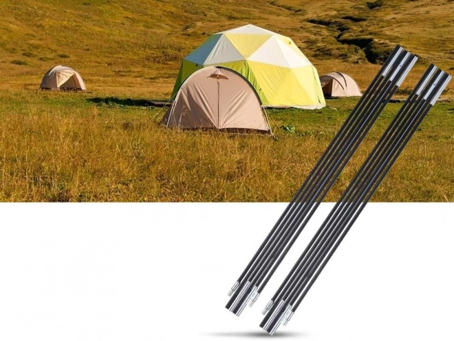 Cadre de tente pliable 6 segments
