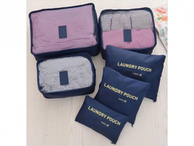 Organisateurs de voyage en filet pour bagage x6