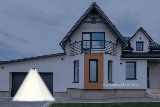Lampe de jardin LED solaire avec capteur de mouvement