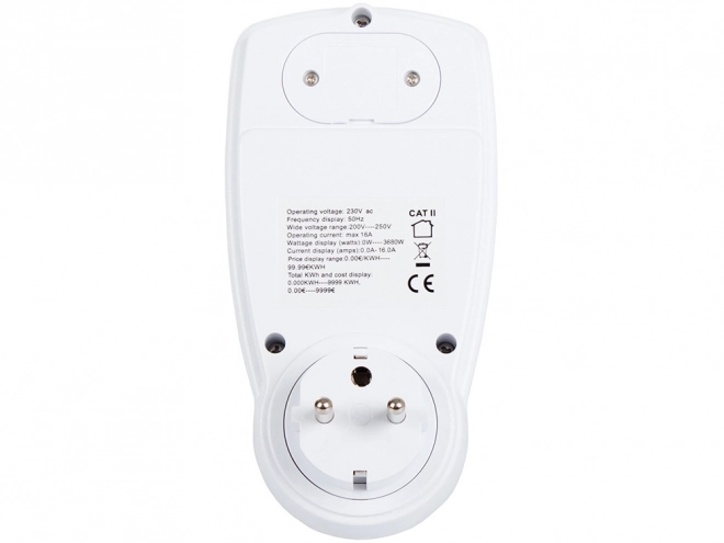 Wattmètre avec éclairage LED