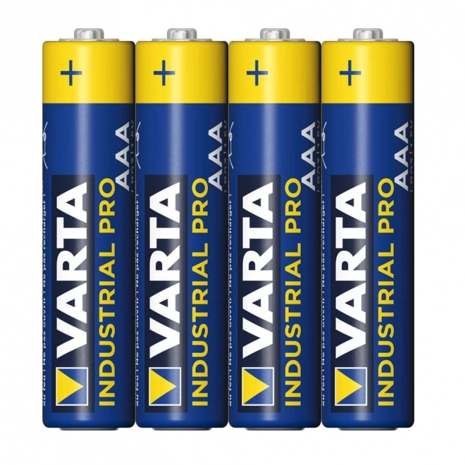 Pile alcaline R-03 LR3 AAA 1,5 V Varta Industrial (4 pièces)