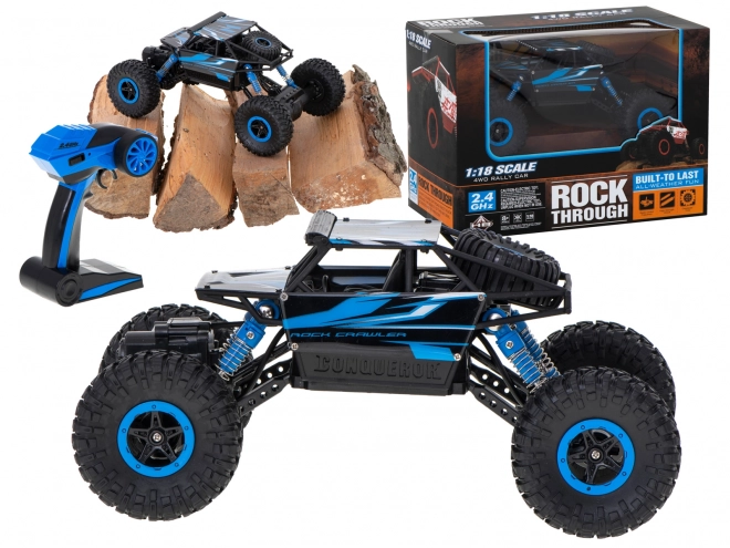 Voiture RC Buggy 1:12 4x4 – Bleu