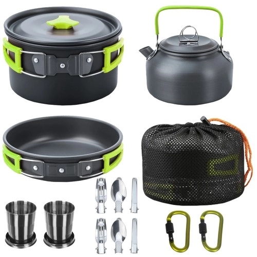 Vaisselle de voyage Trizand 18 pièces pour le camping