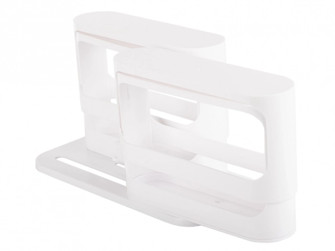 Organisateur de cuisine en plastique blanc pour épices