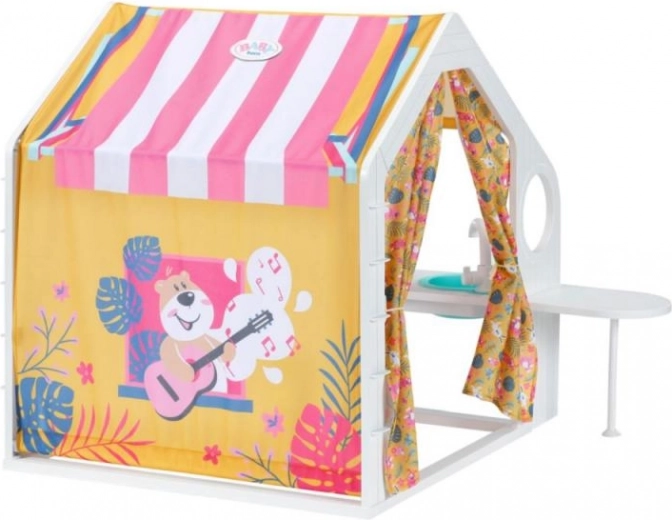 Éléments de glamping réalistes