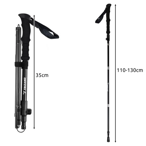 Bâtons de trekking+ accessoires 2 pcs Trizand 24396