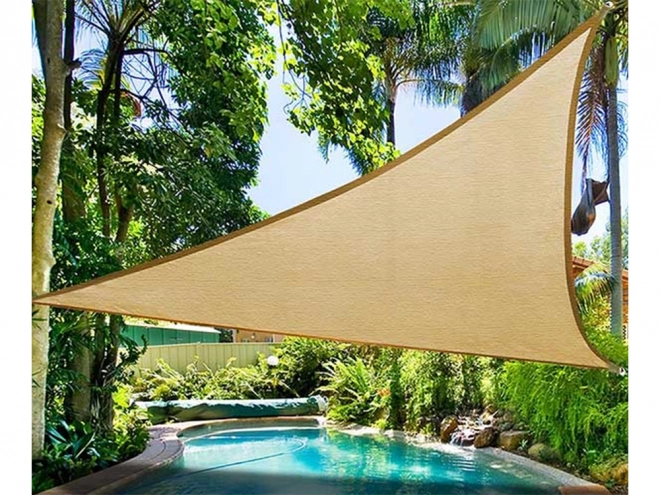 Bâche de jardin imperméable renforcée 3x3x3m