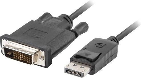 Câble DisplayPort vers DVI-D (24+1) 1 m noir