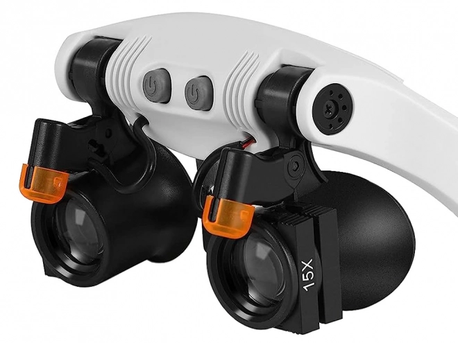 Loupe horlogère avec éclairage LED