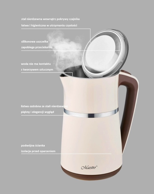 Bouilloire électrique Maestro 1,7 l