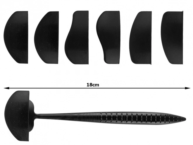Ensemble de pochoirs en silicone pour eyeliner