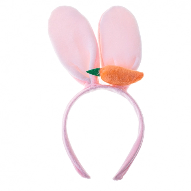 Costume de lapin avec tutu orange et serre-tête avec carotte