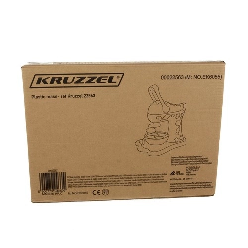 Ensemble de pâte à modeler Kruzzel 22563