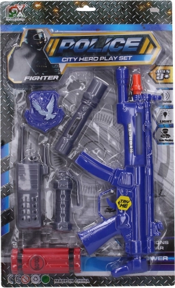 Set militaire avec effets pour enfants