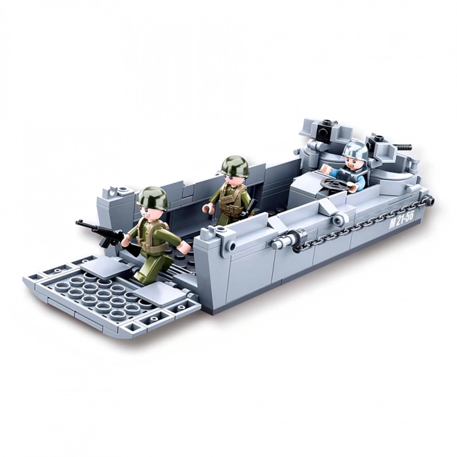 Sluban Armée WW2 M38-B0855 Bateau de Débarquement