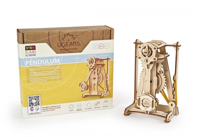 Ugears Puzzle 3D - Pendule Métronome 92 pièces