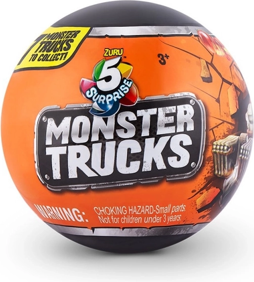ZURU 5 Surprise Monster Trucks – boule de collection avec surprise