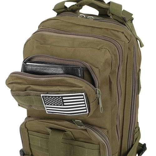 Petit sac à dos de randonnée vert 23243