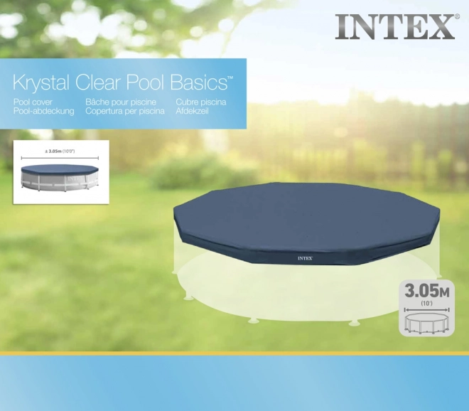 Bâche de couverture pour piscine 305 cm Intex
