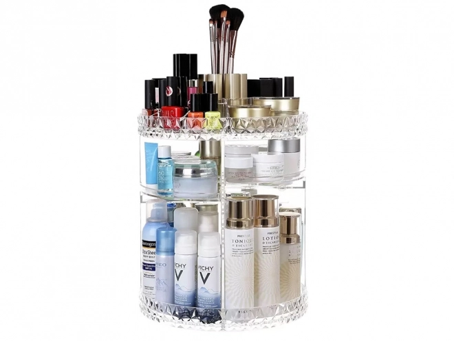 Organisateur pivotant pour cosmétiques et bijoux