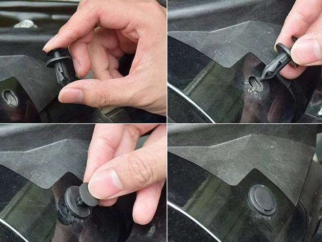 Ensemble de clips pour garniture de voiture