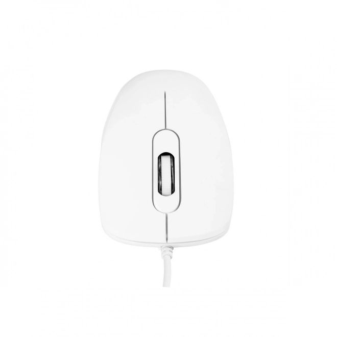 Souris optique filaire blanche