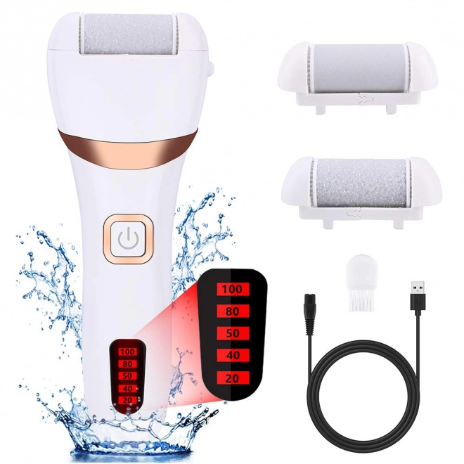 Fraise électrique pour pieds avec écran LCD