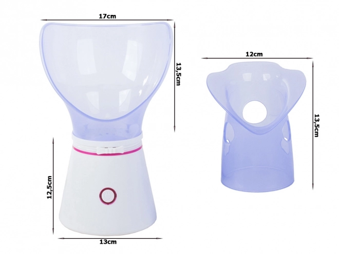 Sauna facial avec inhalateur nasal