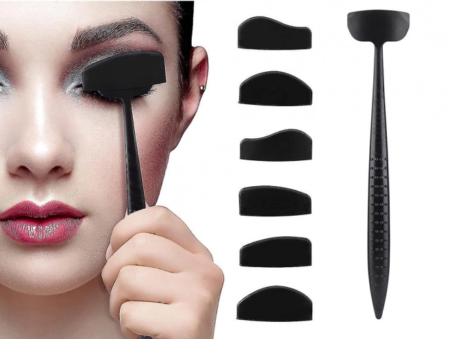 Ensemble de pochoirs en silicone pour eyeliner