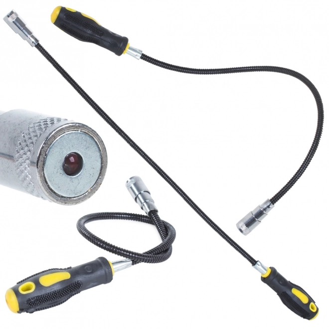 Pince magnétique flexible avec lampe LED