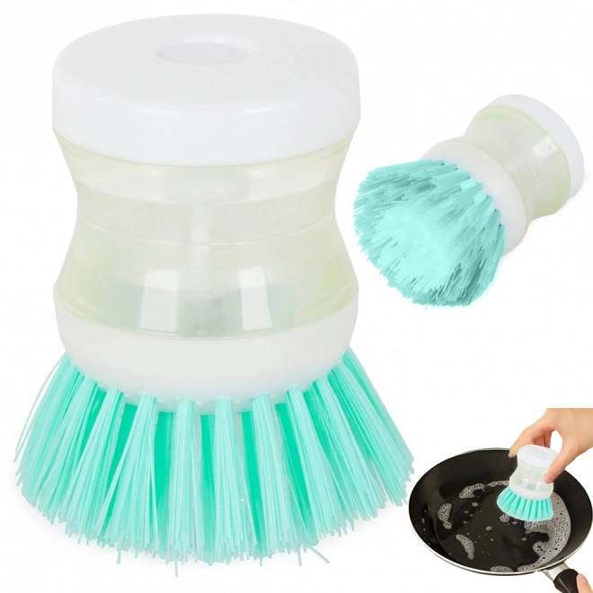 Distributeur de liquide vaisselle à brosse