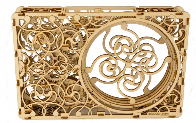 Image mécanique - puzzle 3D en bois