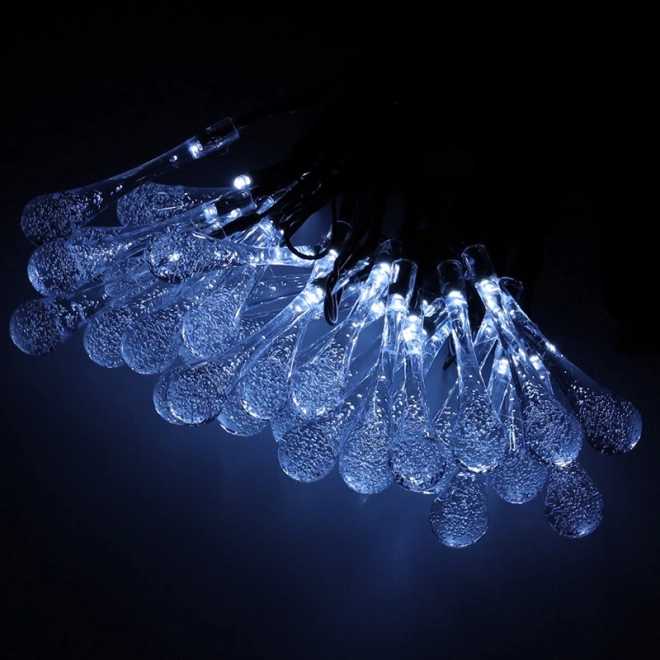 Lampes solaires de jardin pour balcon, blanc froid
