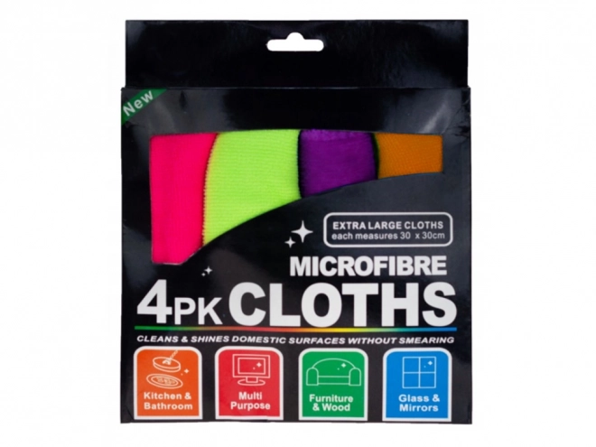 Ensemble de chiffons de nettoyage en microfibre