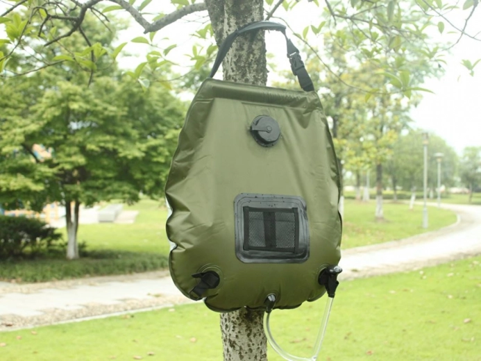 Suspension pratique et douche fluide