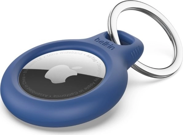 Support sécurisé pour clés pour Apple AirTag – Bleu