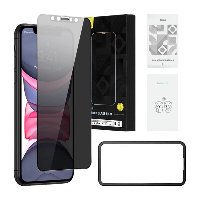 Verre trempé Baseus 0,3 mm pour iPhone 11/XR