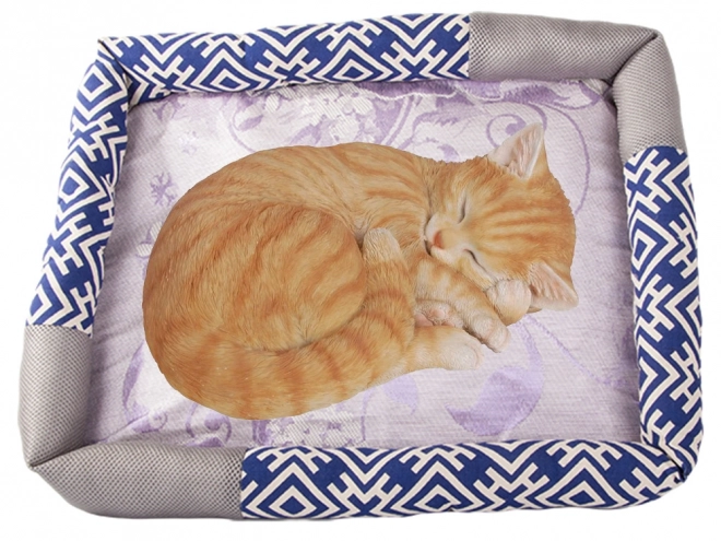 Panier à chat avec grattoir et enclos
