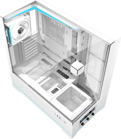 Design moderne avec panneau transparent