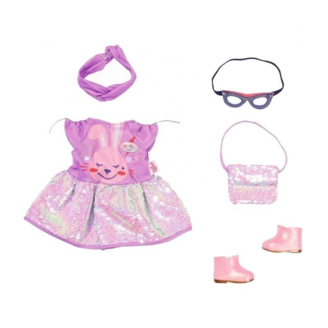 Baby Born robe pour poupée 43cm - Ensemble pour fête d'anniversaire