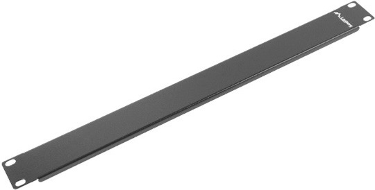 Cache noir pour baie 19'' 1U