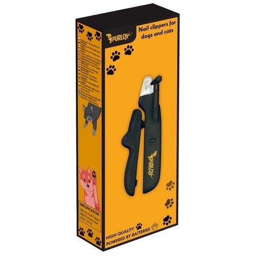 Coupe-griffes sécurisé pour chiens et chats avec LED