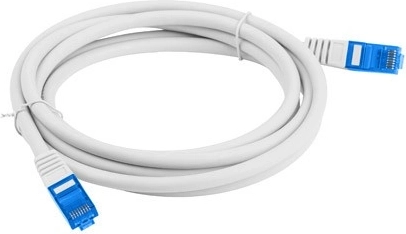 câble patch cat 6a s/ftp cca 0,5 m gris