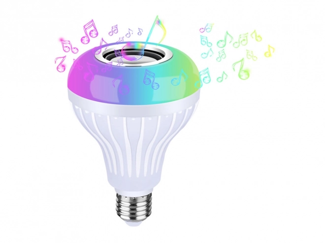 Ampoule LED colorée avec haut-parleur et télécommande